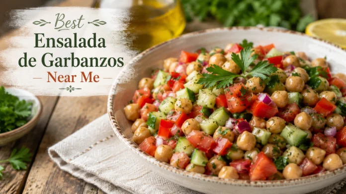 Best Ensalada de Garbanzos Near Me